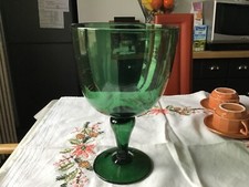 Très GROS VERRE BOCAL VASE