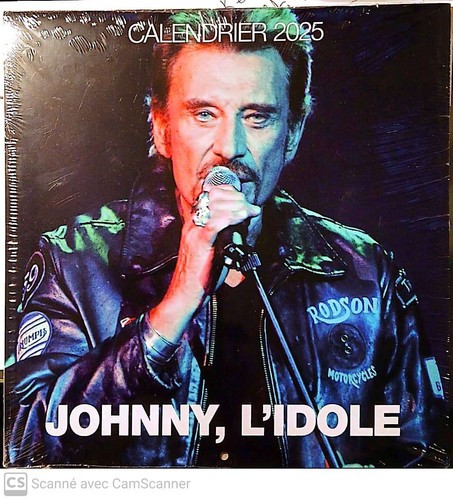 Calendrier johnny hallyday - calendrier,