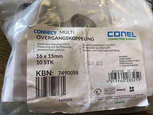 10x conel alpex duo - duo, coupling