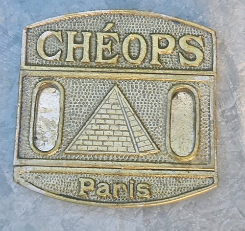 Joli plaque ancienne cache - joli,