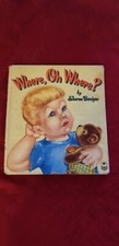 1952 Vintage Kid Book Where ow