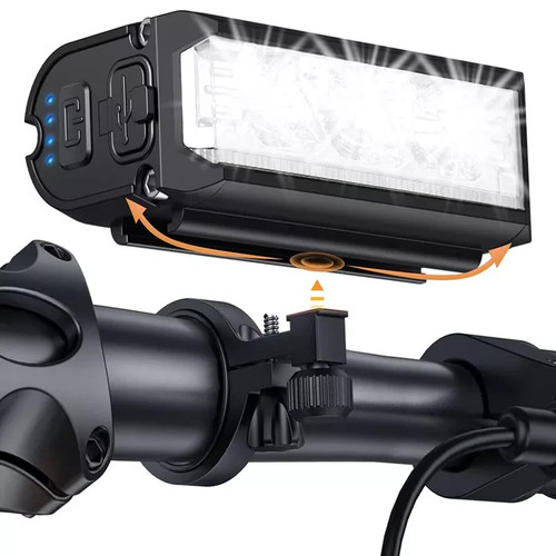 Waterproof 3led bike light usb - 3led,