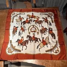 Foulard Hermès vintage en