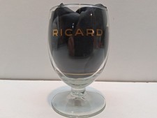 RICARD 1 verre collector écriture or durobor trait de dose 2 cl 17 cl rare