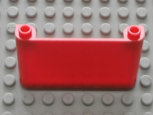 Lego red windscreen - windscreen, ref