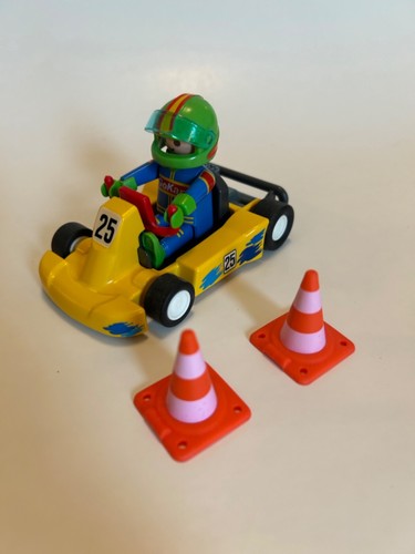 Playmobile 3013 kart - playmobile, yellow