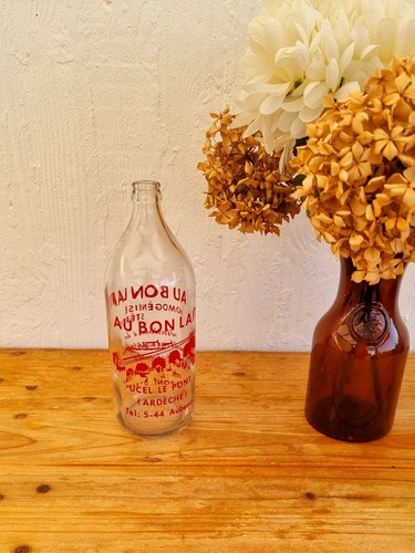 Bouteille ancienne verre - bouteille, au