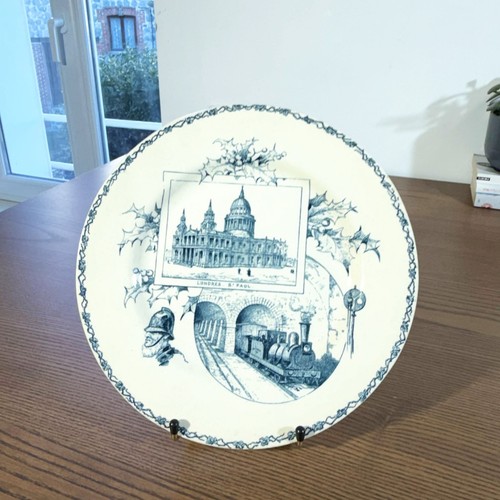 Assiette ancienne g - assiette,