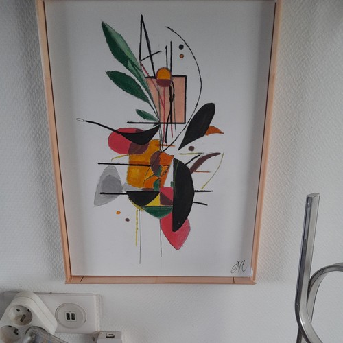 Peinture sur toile moderne - sur,