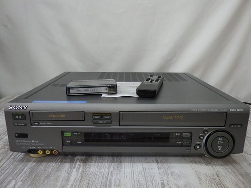 Sony st1 hi8 8mm vhs - sony,