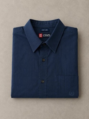 Chemise chaps marine unie - chaps,