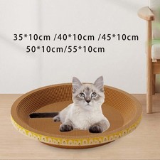 Lit rond à gratter pour chat