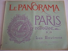 Panorama paris instantane - panorama,