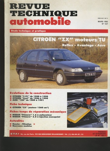 Revue technique automobile - (9b)revue,