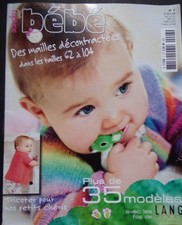 § catalogue laine tricot SANDRA LANG  n° 7 - bébé layette - 2014