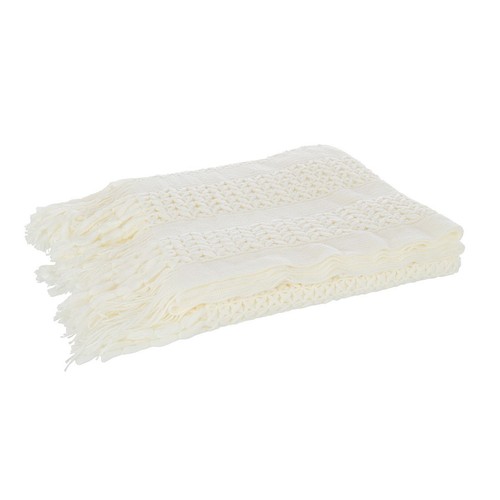 Plaid déco tricot abby - tricot, "abby"