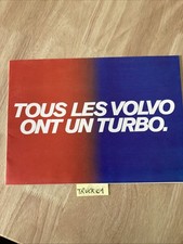 Volvo F12 F613 TF10 N12 etc prospectus catalogue camion poids lourd publicité