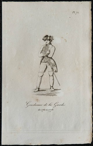 1831 gendarme la garde - 1831,