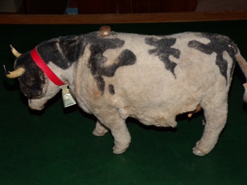 Jouet vintage vache made - vache,