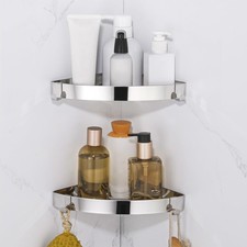 Étagère dangle Douche sans Perçage - Porte-Shampoing Salle de Bain Acier Inox...