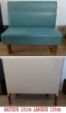 Ancienne banquette de bistrot