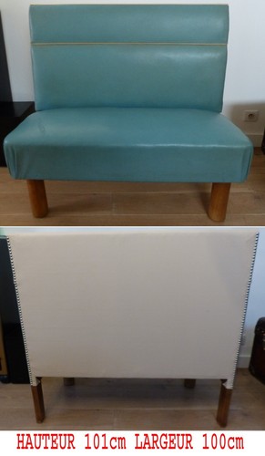 Ancienne banquette bistrot - ancienne,
