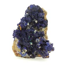 Pierres et Minéraux. Chessylite ( Azurite ). 72.0 ct. Chessy-les-Mines, France..