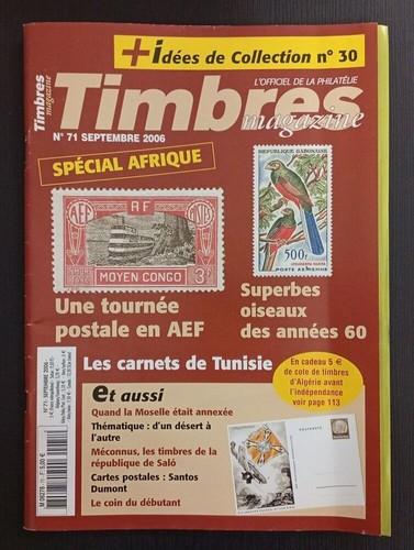 Revue timbres magazine 71 - revue, n°