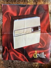Ancien dépliant  publicitaire Gamme DEVILLE 1960 Poêles à Mazout, Gazinieres 
