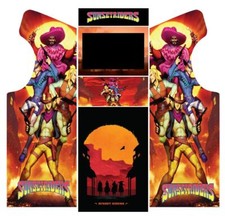 Stickers borne arcade - modèle Sunsetriders