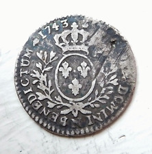 LOUIS XV  1/10 écu au bandeau