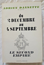 du 2 Décembre au 4 Septembre