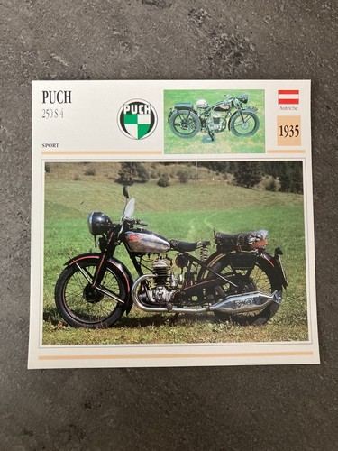 Carte fiche moto collection - carte,