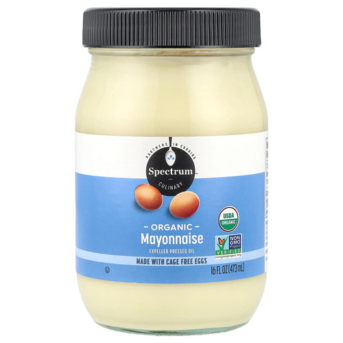Organic mayonnaise fl oz - mayonnaise,, 16