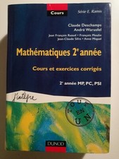 Mathématiques 2ème Année Mp/Pc/Psi - Cours Et Exercices Corrigés