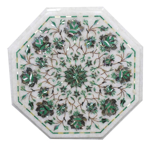 Marble table top semi - top,