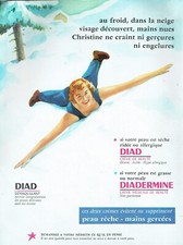 Publicité Advertising  25.04  1957  cosmétiques  creme beauté Diadermine Diad