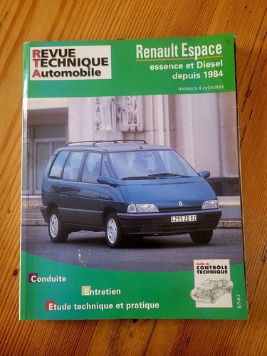 Revue technique renault - renault, espace