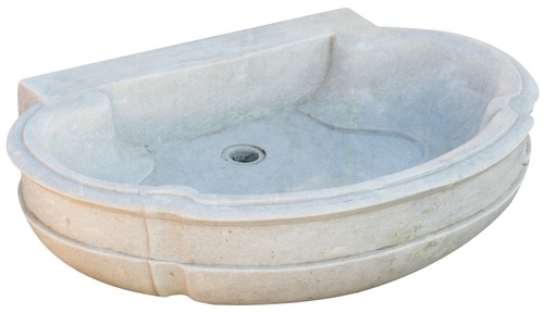 évier baignoire marbre blanc - baignoire,