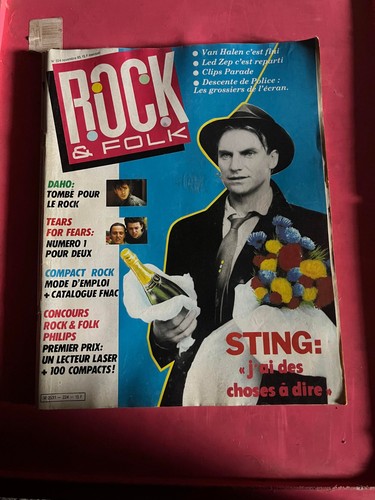 Magazine rock folk n 224 - magazine, n°224