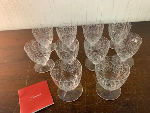 Verres vin blanc gravé - 10, à