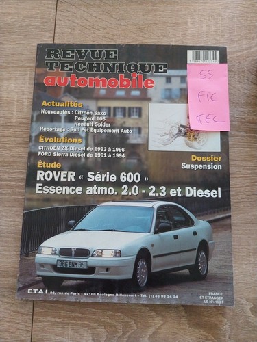 Revue technique rover - revue, 620