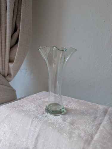 Vase ancien verre - vase, en