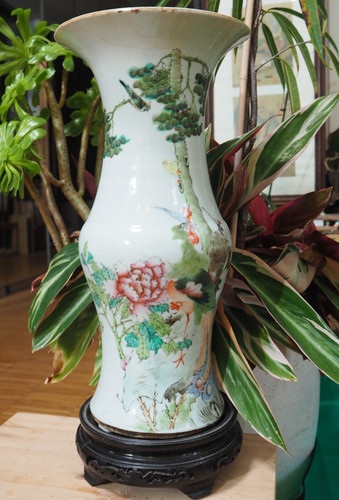 Vase yenyen famille - yenyen, rose