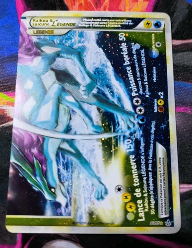 Carte pokémon raikou - carte,