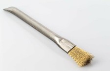 BARETTO - brosse pinceau acier nettoyage brasier poêle à granulés chaudière c...