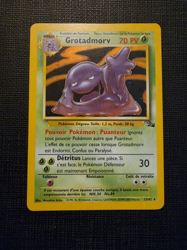 Carte pokémon grotadmorv - pokémon,
