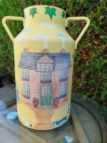 Grand pot lait ancien en - grand,