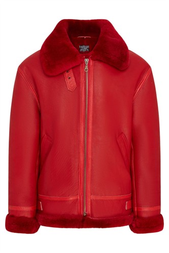 Veste cuir mouton - cuir, de