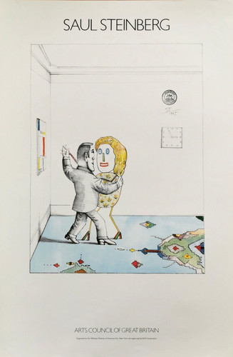 Saul steinberg exhibition - steinberg,